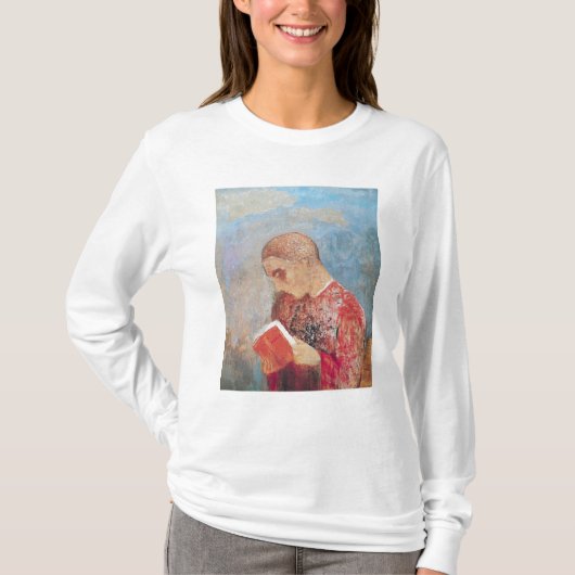 Alsace of, Monk Reading, c.1914 T-shirt (Voorkant)