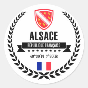 Alsace Ronde Sticker