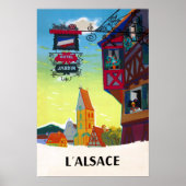 Alsace Travel Poster (Voorkant)