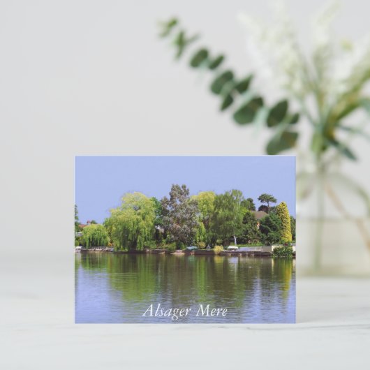 Alsager Mere Briefkaart (Staand voorkant)
