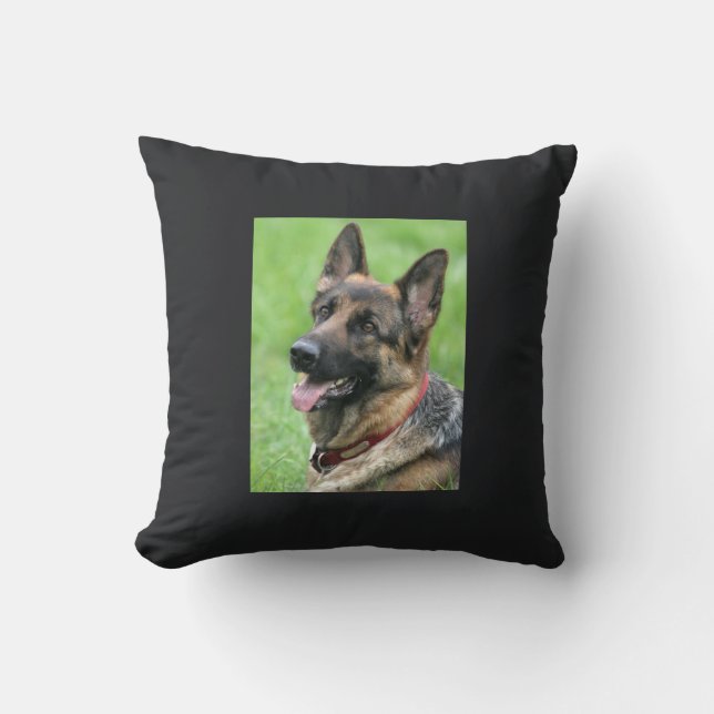 Alsatian Dog American Mojo Pillow Kussen (Voorkant)