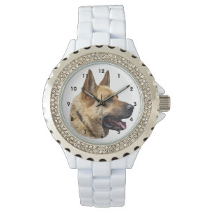 Alsatian German shepherd dog Horloge