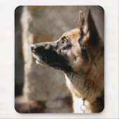 Alsatian Waiting Muismat (Voorkant)