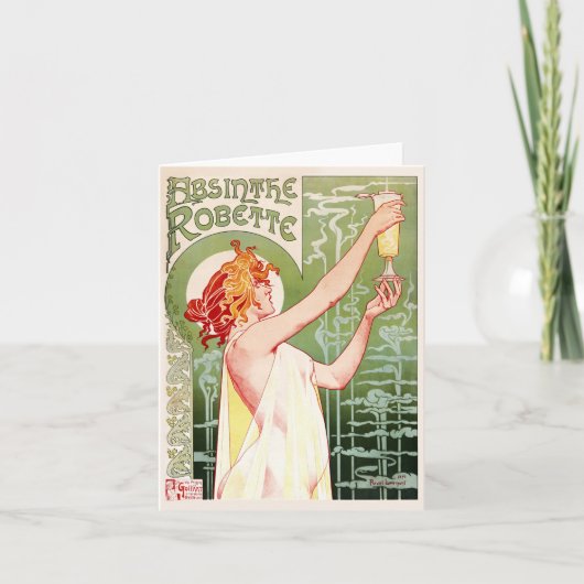 Alsem Robette (Room) Feestdagen Kaart (Voorkant)