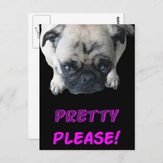  alsjeblieft briefkaart (Voorkant / Achterkant)