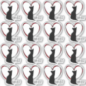 Alsjeblieft, ga niet winkelen! | Wit of helder Sticker (Voorkant)