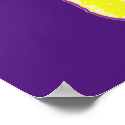 "Alsjeblieft, geen bulleuken" kletsen design. Best Poster (Hoek)