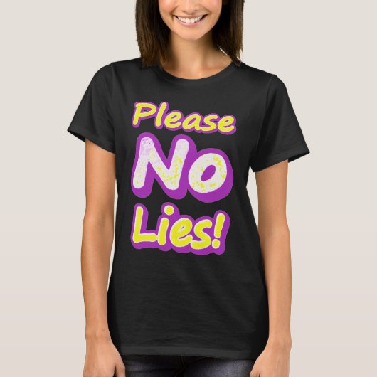 "Alsjeblieft geen leeuwen!" Cute Design. Nu kopen T-shirt (Voorkant)