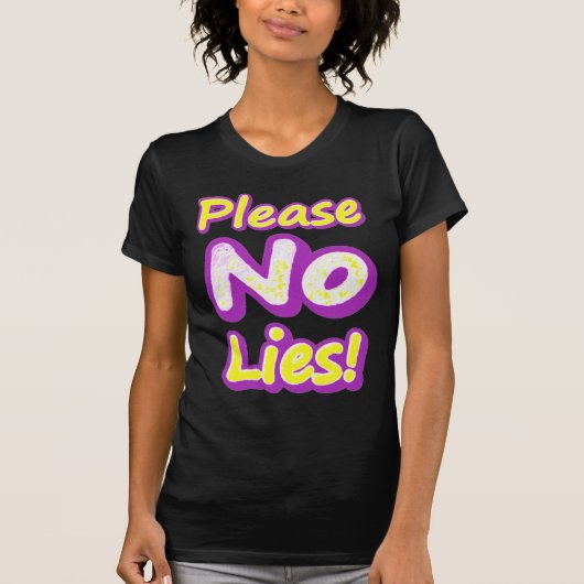 "Alsjeblieft geen leeuwen!" Cute Design. Nu kopen T-shirt (Voorkant)