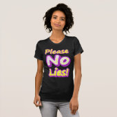 "Alsjeblieft geen leeuwen!" Cute Design. Nu kopen T-shirt (Voorkant volledig)
