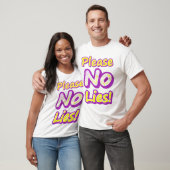 "Alsjeblieft geen leeuwen!" Cute Design. Nu kopen T-shirt (Unisex)