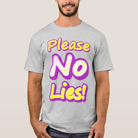 "Alsjeblieft geen leeuwen!" Cute Design. Nu kopen T-shirt (Voorkant)
