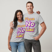 "Alsjeblieft geen leeuwen!" Cute Design. Nu kopen T-shirt (Unisex)