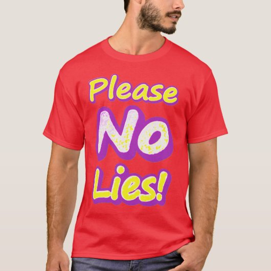 "Alsjeblieft geen leeuwen!" Cute Design. Nu kopen T-shirt (Voorkant)
