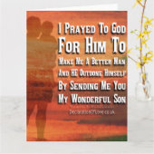 Alsjeblieft, God, maak me een beter Man Kaart (Gele Bloem)