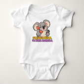 Alsjeblieft Houd Even Aardig Knuffelkoala Romper (Voorkant)