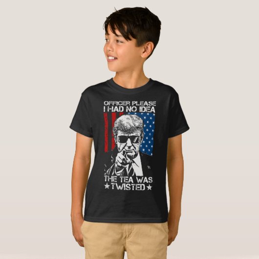Alsjeblieft, ik had geen idee dat de thee de Ameri T-shirt (Voorkant volledig)