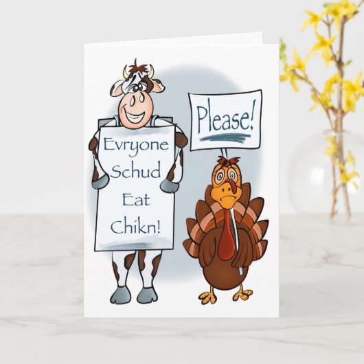 Alsjeblieft Kaart (Gele Bloem)