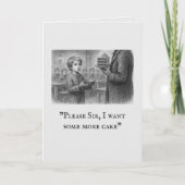 "Alsjeblieft meneer, ik wil nog wat taart" Oliver  Kaart (Voorkant)