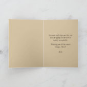 "Alsjeblieft meneer, ik wil nog wat taart" Oliver  Kaart (Binnen)