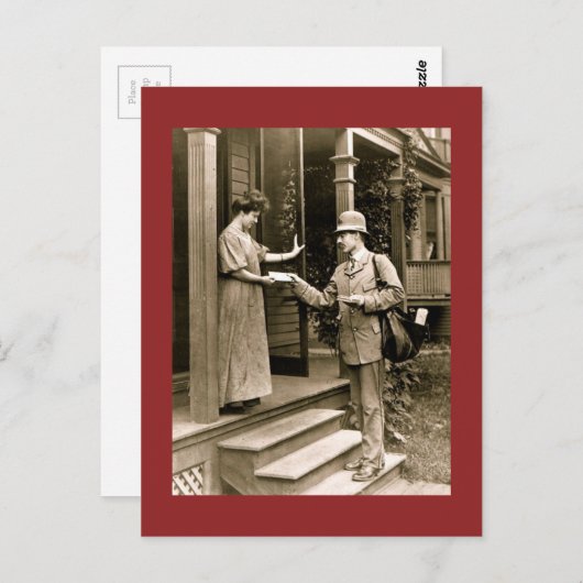 Alsjeblieft, Mr Postman Briefkaart (Voorkant / Achterkant)