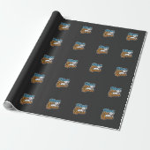 Alsjeblieft Reddingshond Liefde Cadeaupapier (Uitgerold)
