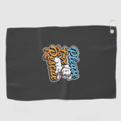 Alsjeblieft Reddingshond Liefde Golfhanddoek (Horizontaal)