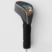 Alsjeblieft Reddingshond Liefde Golfheadcover (Schuin)