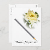 Alsjeblieft, vergeef me briefkaart (Voorkant / Achterkant)