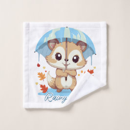 Also Rainy days Washandje