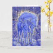 "Alsof door het Magische" Wenskaart van de Kaart (Gele Bloem)