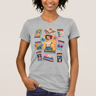 Alsof: een retro-geïnspireerde jaren 80 t-shirt