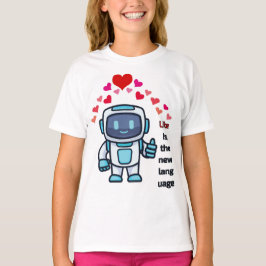 Alsof er een nieuwe taal is t-shirt