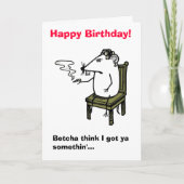 Alsof het me iets kan schelen kaart (Voorkant)