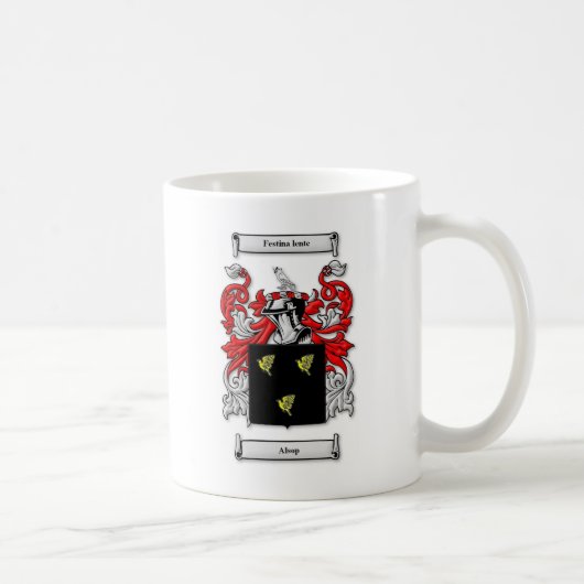 Alsop Coat of Arms Koffiemok (Rechts)