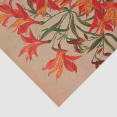 Alstroemeria Aurantiaca door Arentina Arendsen Tissuepapier (Detail)