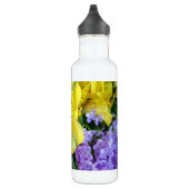 Alstroemeria en Lilacs Flowers Waterfles (Rechts)