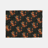 alstroemeria fleece deken (Voorkant (Horizontaal))