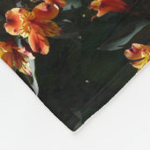 alstroemeria fleece deken (Hoek)