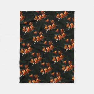 alstroemeria fleece deken