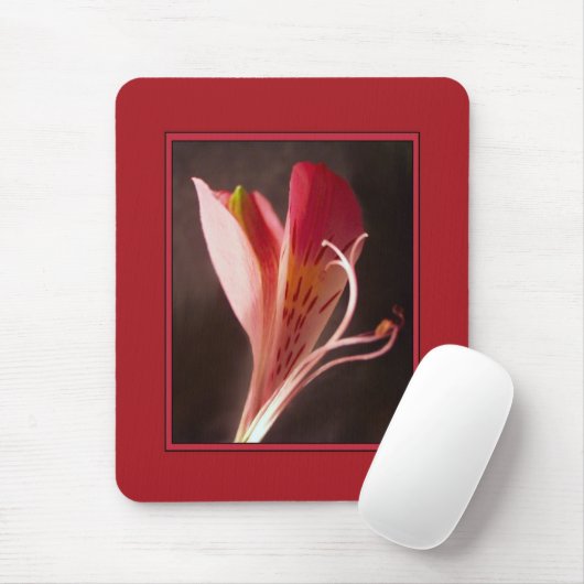 Alstroemeria Mousepad Muismat (Met muis)