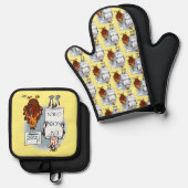 Alstublieft Ovenwant & Pannenlap Set (Voorkant / Achterkant)