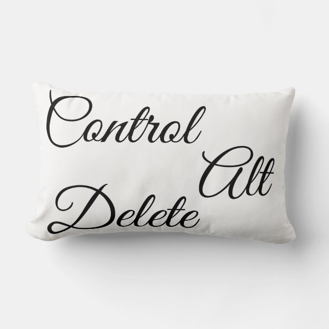 Alt Control Delete Kussen (Voorkant)