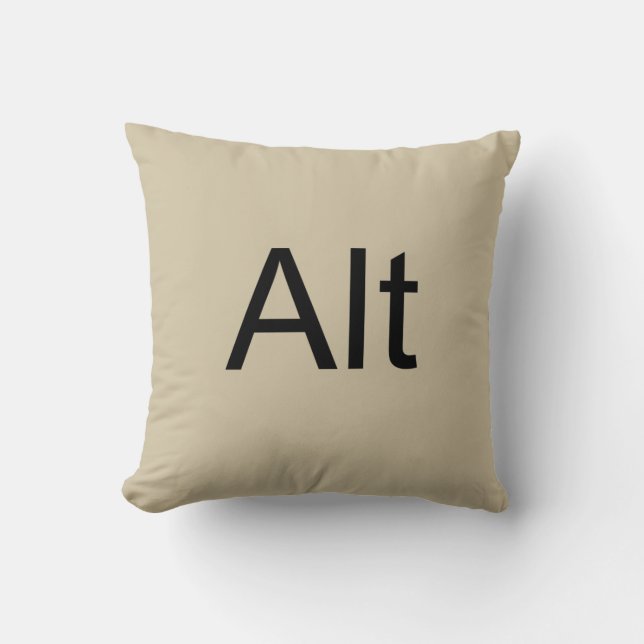 Alt Control verwijderen (Ctrl Alt Del) Pillow Kussen (Voorkant)