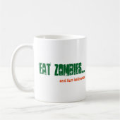 Alt Eat Zombies en Fart Halloween Emo Gothic Groen Koffiemok (Links)