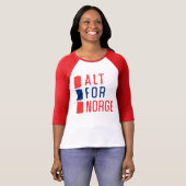 Alt for Norge Norway Motto Tee Shirt (Voorkant volledig)