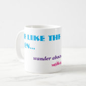 Alt Funny Boerderij Hen Joke Koffiemok (Voorkant links)