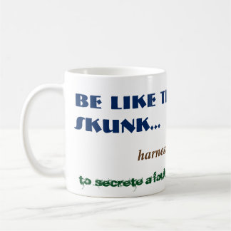 Alt Funny Skunk Smelly Fart Woodland Animal Koffiemok
