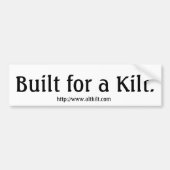 Alt.Kilt Bumpersticker (Voorkant)