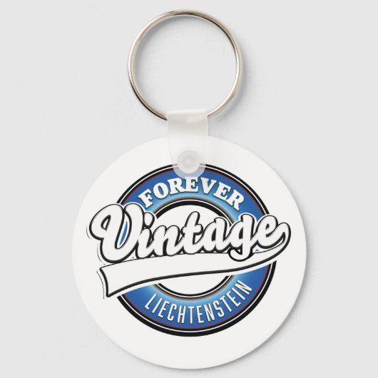 alt logo liechtenstein vintage sleutelhanger (Voorkant)